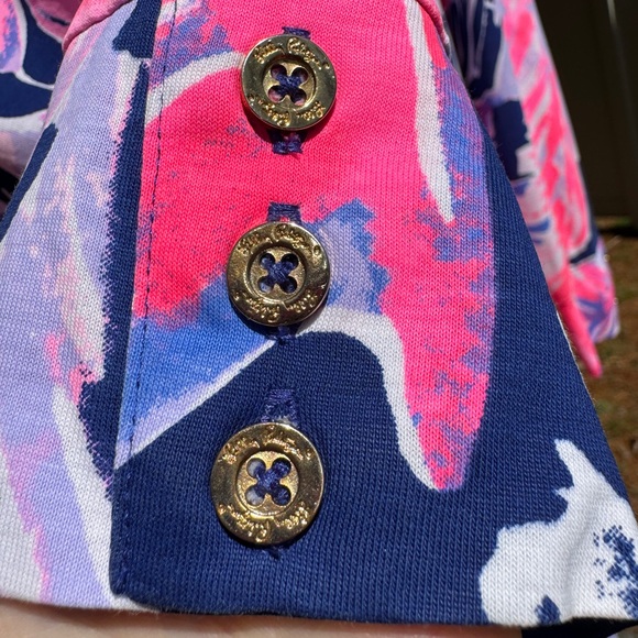 Lilly Pulitzer Women's Merrit Dress in Paradise Point Reduced (Size Medium) - Picture 4 of 9